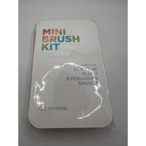 New Women's I'm Meme Mini Brush Kit One Size White Multicolor